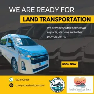 Joiner Van El Nido to Puerto Princesa City (vice versa)